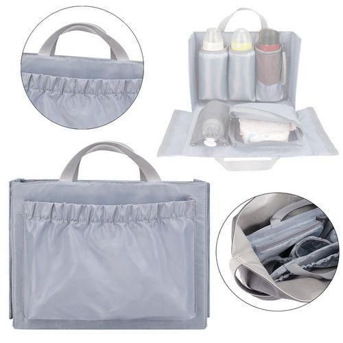 Portable Baby Diaper Bag Water Resistant Large Nappy Bag