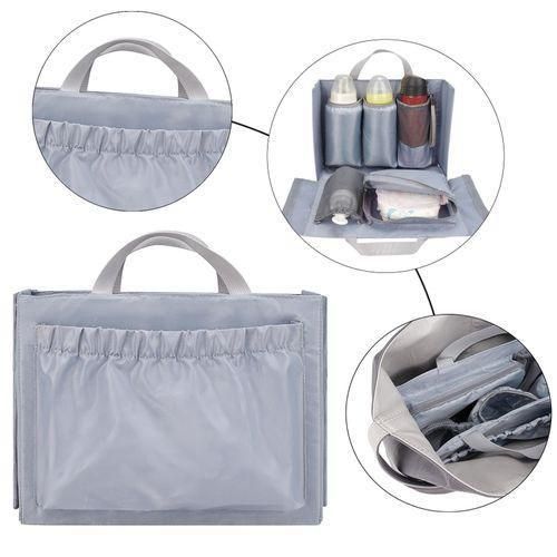 Portable Baby Diaper Bag Water Resistant Large Nappy Bag