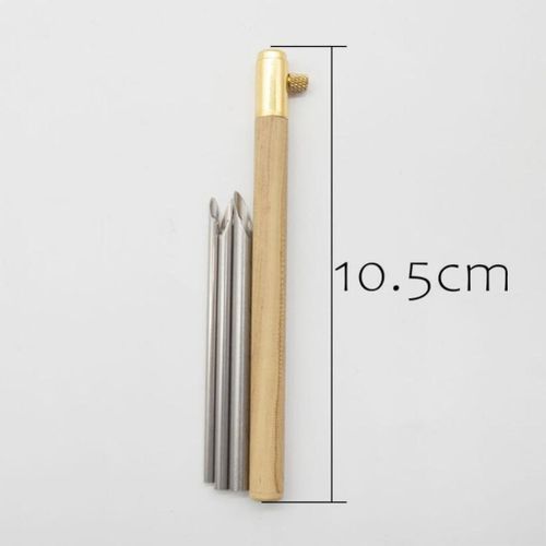 Embroidery Punch Pens Sewing Stitchwork Needle Craft Applique Kit Pen