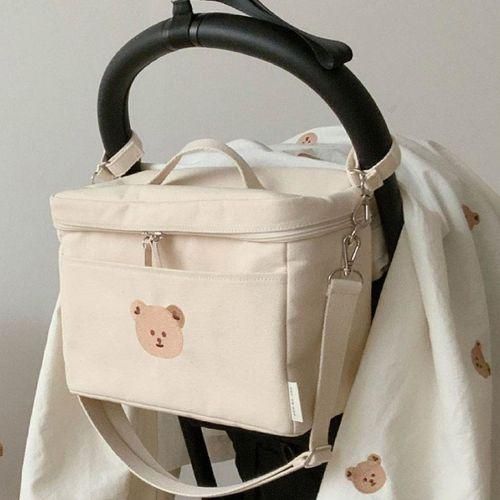 Baby Diaper Bag Canvas Lightweight Storage
