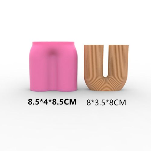 Creative Silicone Candle Molds Epoxy Resin Casting 3D