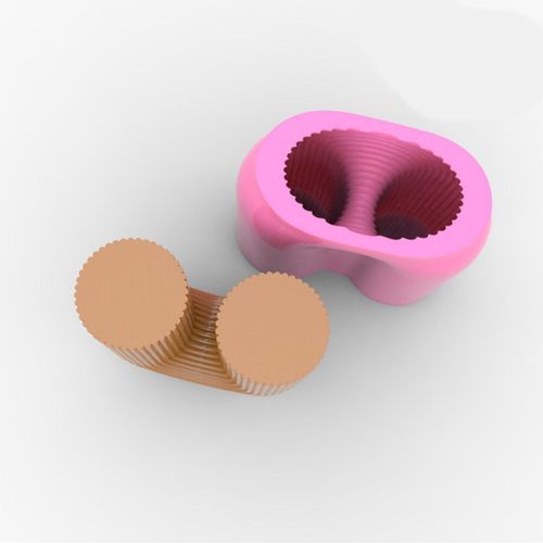 Creative Silicone Candle Molds Epoxy Resin Casting 3D