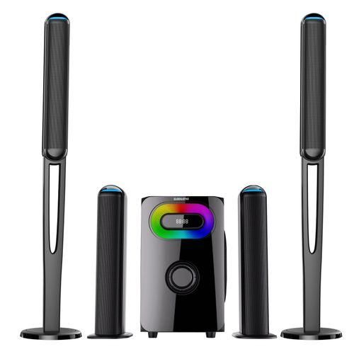 Global Star 4.1 Bluetooth Multispeaker System Home Speakers/Home Theater  GS-2026  - Black