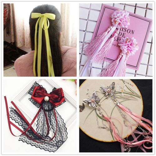 16 Colored Set Double-sided Satin Ribbon Grosgrain Ribbons
