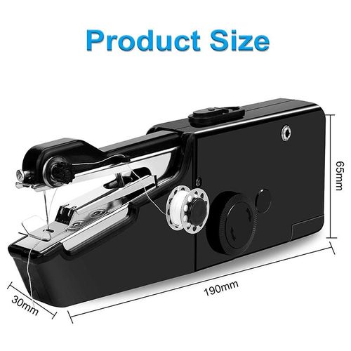 USB Electric Handheld Sewing Machine Kit, for Denim Curtain