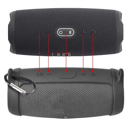 Silicone Case Cover for Jbl Charge 5 Bluetooth Speaker, Trav