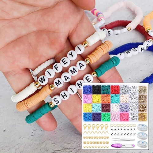 6mm Round Polymer Clay Bead Loose DIY Jewelry Making 4483pcs