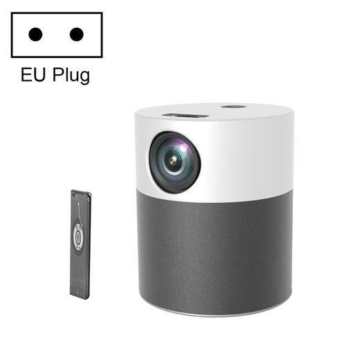 M1 Home Commercial LED Smart HD Projector, Specification: EU PlugPhone With Screen Version