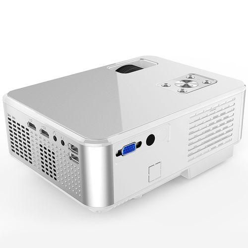 Cheerlux C9 2800 Lumens 1280x720 720P HD Smart ProjectorWhite