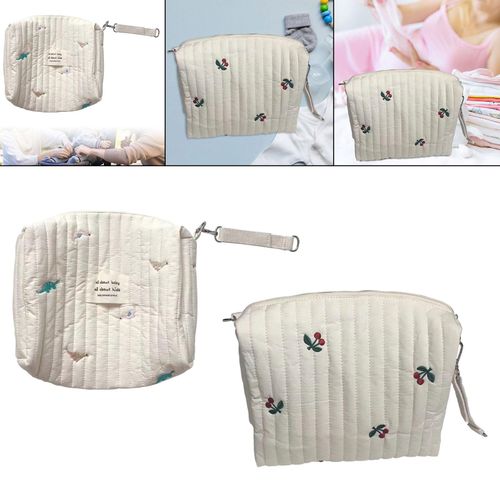Mini  Storage Bag Quilted Cotton Cute Dinosaur