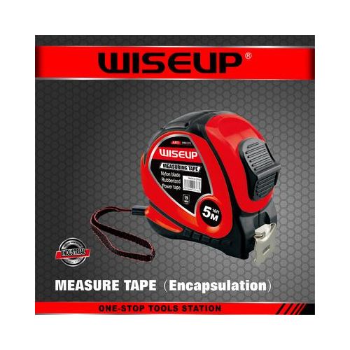 Genuine Wiseup Retractable Measuring Tape Automatic Locking (5M) Original