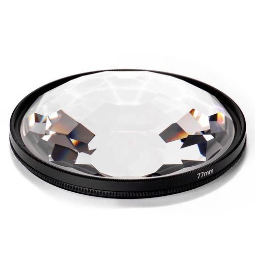 77mm Kaleidoscope Prism Camera Glass Filter Variable Number