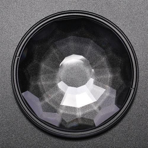 77mm Kaleidoscope Prism Camera Glass Filter Variable Number