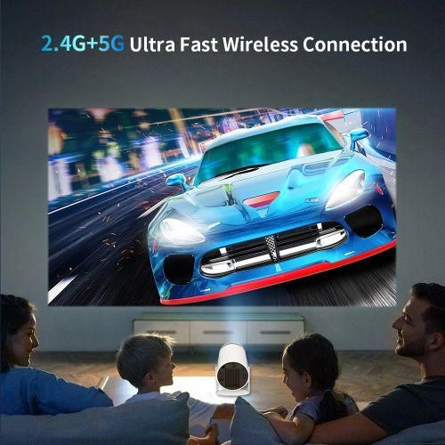 Android 12.0 Projector 4k Supported Outdoor Movie Projector