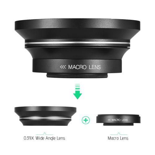37mm 0.39X Full HD Wide Angle Macro Lens Accessory