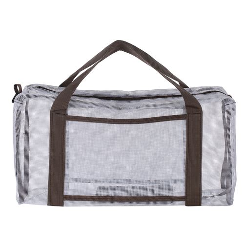 Mesh Tote Bag For Unisex Large Mesh Beach Bag With Zipper