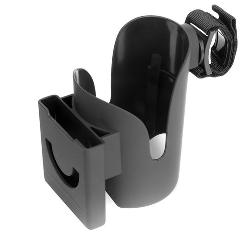 2 in 1 Universal Multifunctional Stroller Cup Holder with Smartphones Bracket New,B NO5241