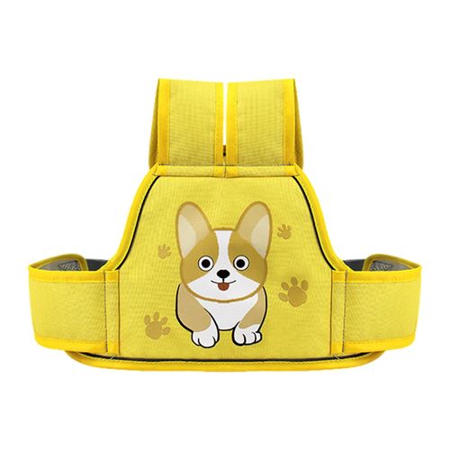 Motorcycle Adjustment Kids Belt Provide Better Visibilities with Bright Reflective Strips Suitable for Outdoor Night Ridings,Yellow NO5143