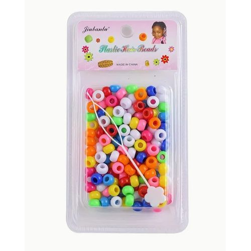 130pcs Braid Hair Beads - Multiple Colors