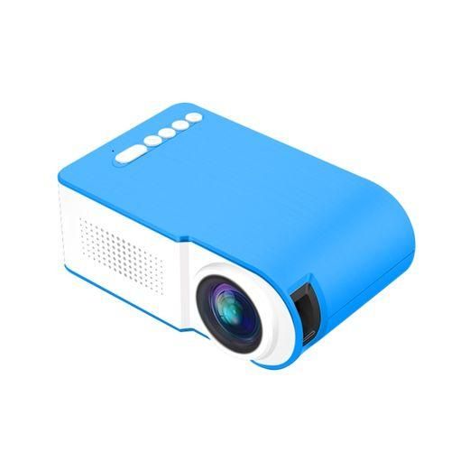 YG210 320x240 400600LM Mini LED Projector Home Theater, General Version Blue