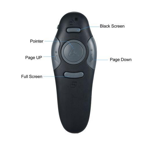 2.4 GHz USB Wireless Presenter Remote Control for