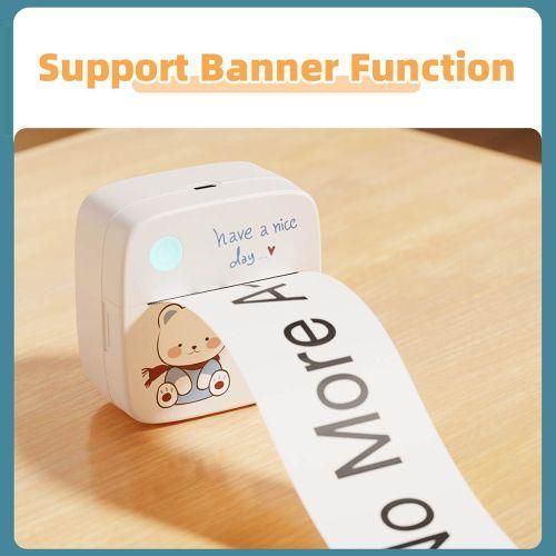 Mini Pocket Printer Portable Thermal Instant Photo Printing