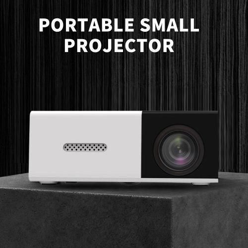 Mini Projector Audio HD USB Mini Projector Support 1080P