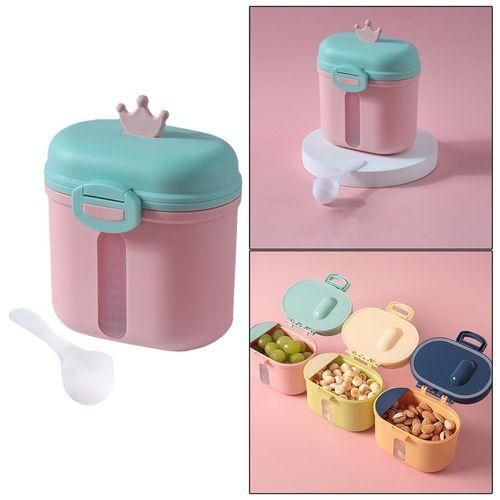 Milk  Box Food Moisture Cartoon Baby Formula Pink Large