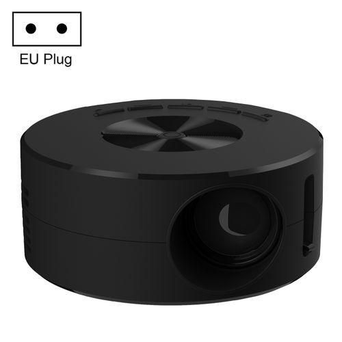 T200 1500LM 1920x1080P LED Mini Projector, EU PlugBlack