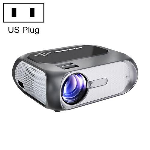 T7i 720P 200 ANSI Home Theater LED HD Digital Projector, Basic Version, US PlugSilver Grey