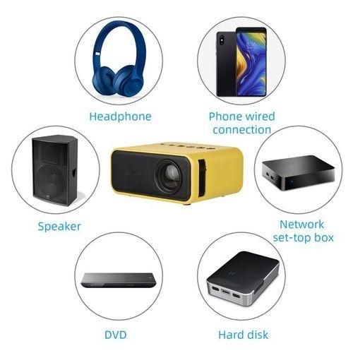 YZ03 Mini LED Projector Portable LCD Display Video