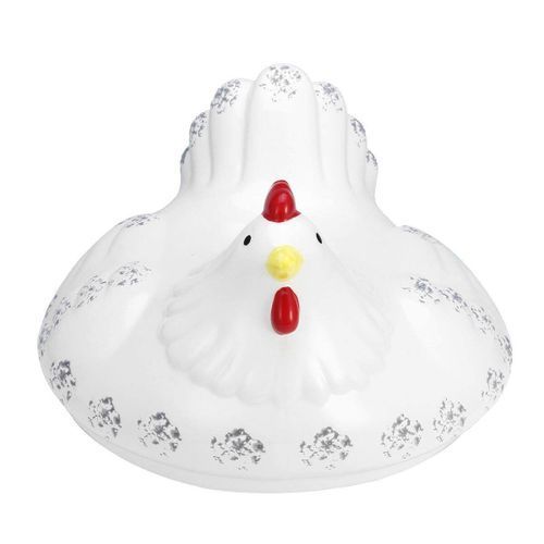 Mason Cash Brown Hen Egg Holder Kitchen Storage Nest Basket Cockerel Chicken-White