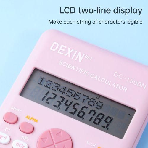 Scientific Calculators Pink Math Calculator With 240