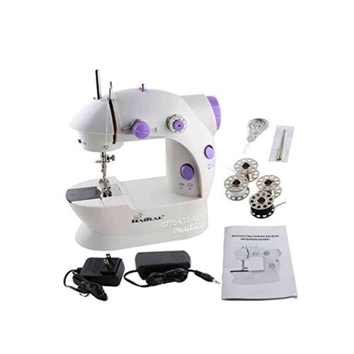 Multifunction Electric  portable Sewing Machine - White