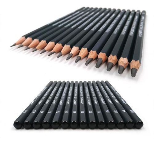 Kair Professional 14 Pcs Drawing Sketch Pencils Set Grapgite Pencil Art Supplies 6h 4h 2h Hb B 2b 3b 4b 5b 6b 7b 8b 10b 12b