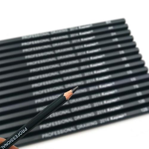 Kair Professional 14 Pcs Drawing Sketch Pencils Set Grapgite Pencil Art Supplies 6h 4h 2h Hb B 2b 3b 4b 5b 6b 7b 8b 10b 12b