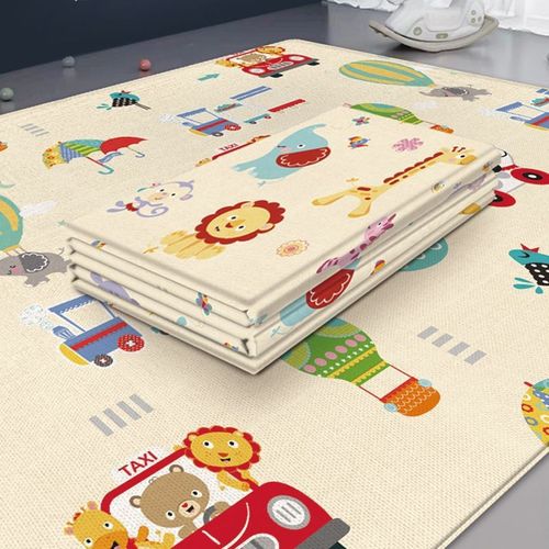 Huaying Foldable Baby Early Education Crawling Mat