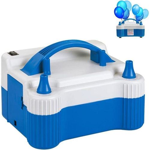 Electric Balloon Pump Portable Air Blower Pump Dual Nozzle Balloon Inflator For Party - Multi