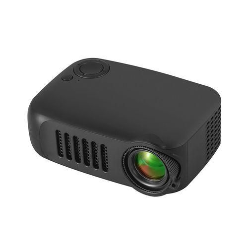 A2000 1080P Mini Portable Smart Projector Children Projector, EU PlugBlack