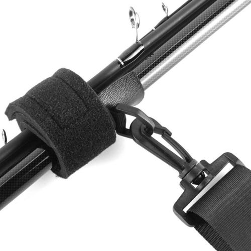 Fishing Rod Shoulder Strap Belt Lightweight Adjustable Travel Fishing Rod Pole Carry Strap Band NO5140