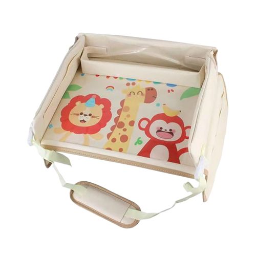Car Seat Tray For  With Phone Holder Pocket Lion