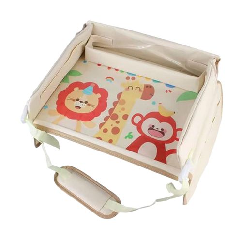 Car Seat Tray For  With Phone Holder Pocket Lion