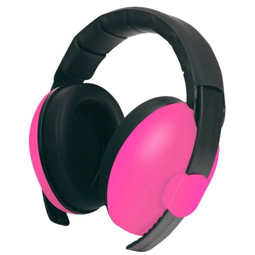 Baby Earmuffs Noise Cancelling Ear Hearing Protection Headphones for Kids Infant New,Rose Red NO5112
