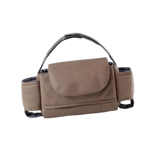 Baby Diaper Bag Stylish Multifunction Easy To Deep Brown