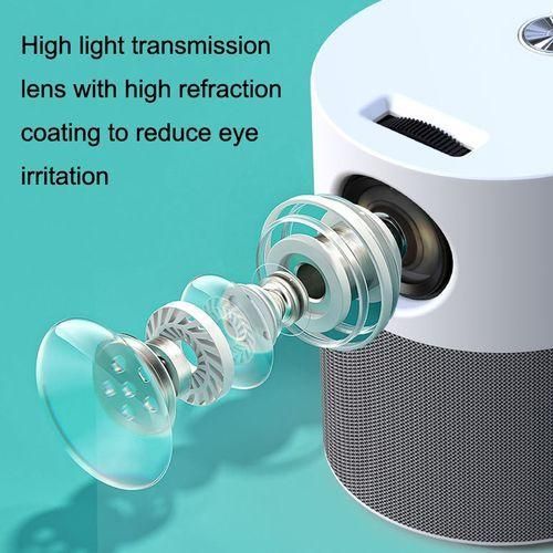 M1 Home Commercial LED Smart HD Projector, Specification: AU PlugIntelligent WIFI Android Version