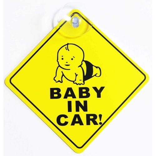 2PCS Reusable Baby In Car Sign/Sticker