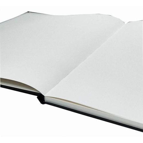 Stitched Bound Artists Sketch Book, A5 Size-Black
