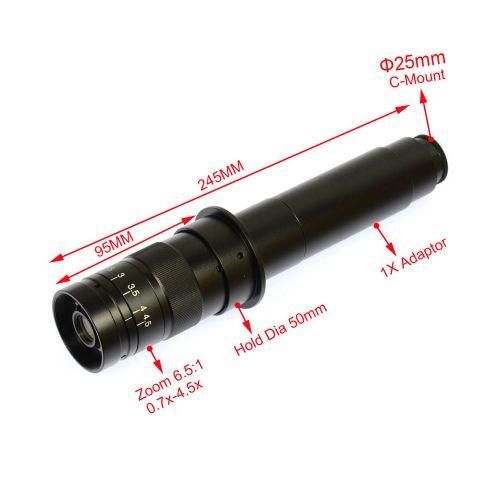10X120X 180X 300X Zoom Cmounting Lens 0.7X To 4.5X