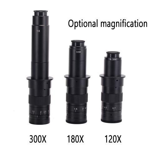 10X120X 180X 300X Zoom Cmounting Lens 0.7X To 4.5X