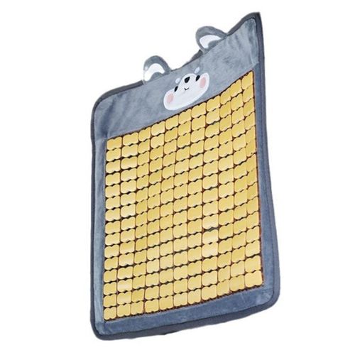 Car Cushion Mat Cute Bread Bamboo Seat Cooling Pad  B